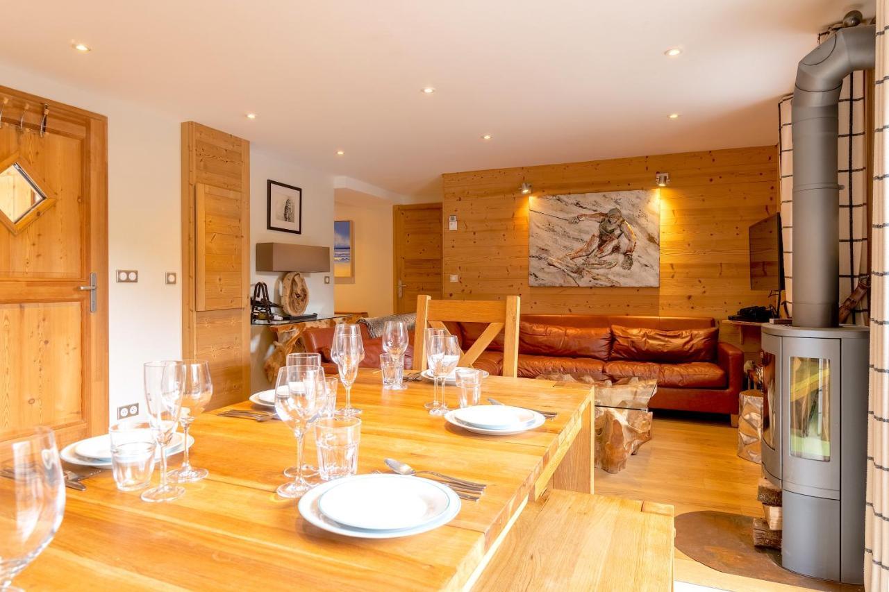 Orta Chalet Les Gets Bagian luar foto