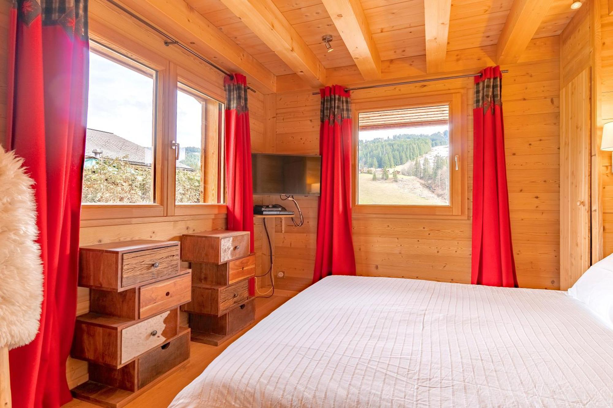 Orta Chalet Les Gets Bagian luar foto