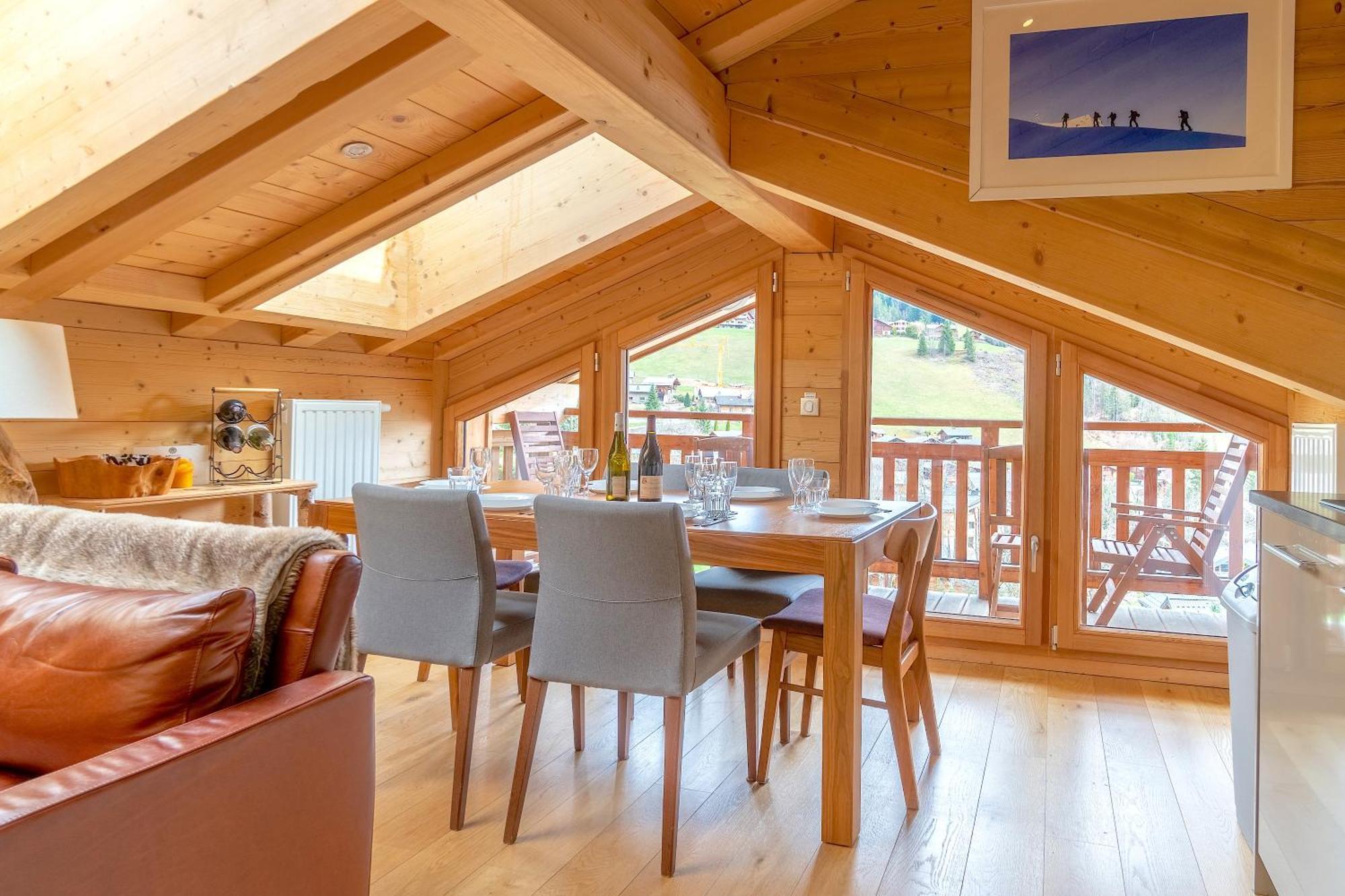 Orta Chalet Les Gets Bagian luar foto