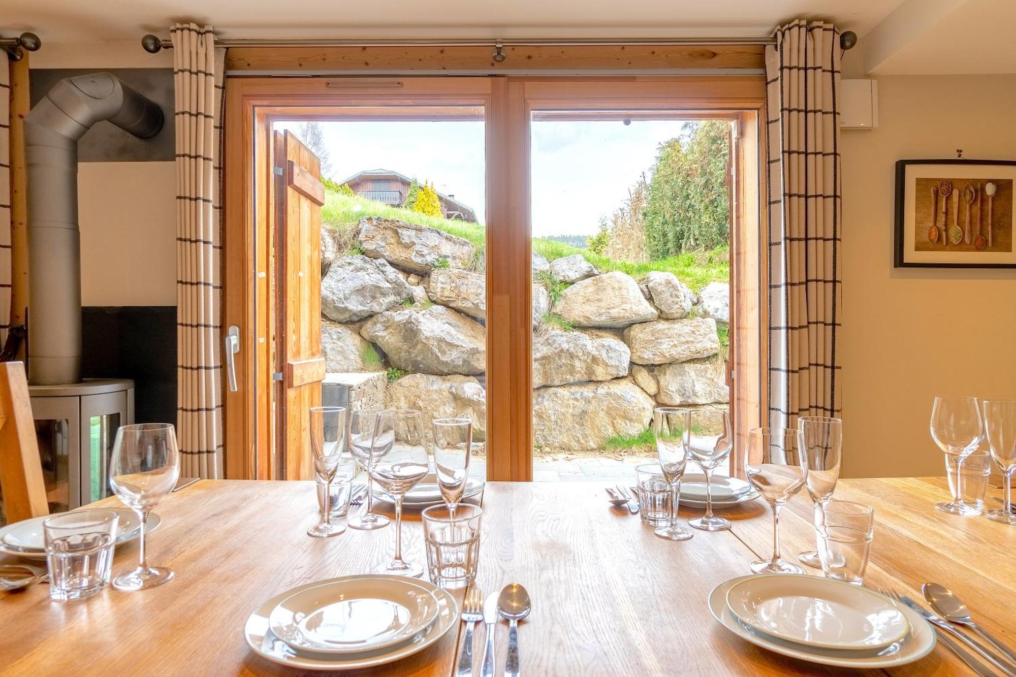 Orta Chalet Les Gets Bagian luar foto