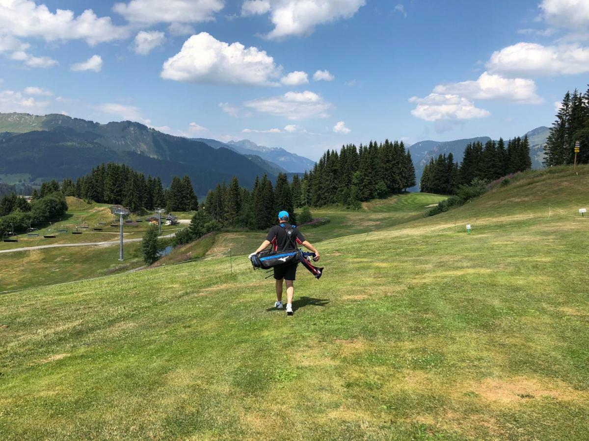 Orta Chalet Les Gets Bagian luar foto